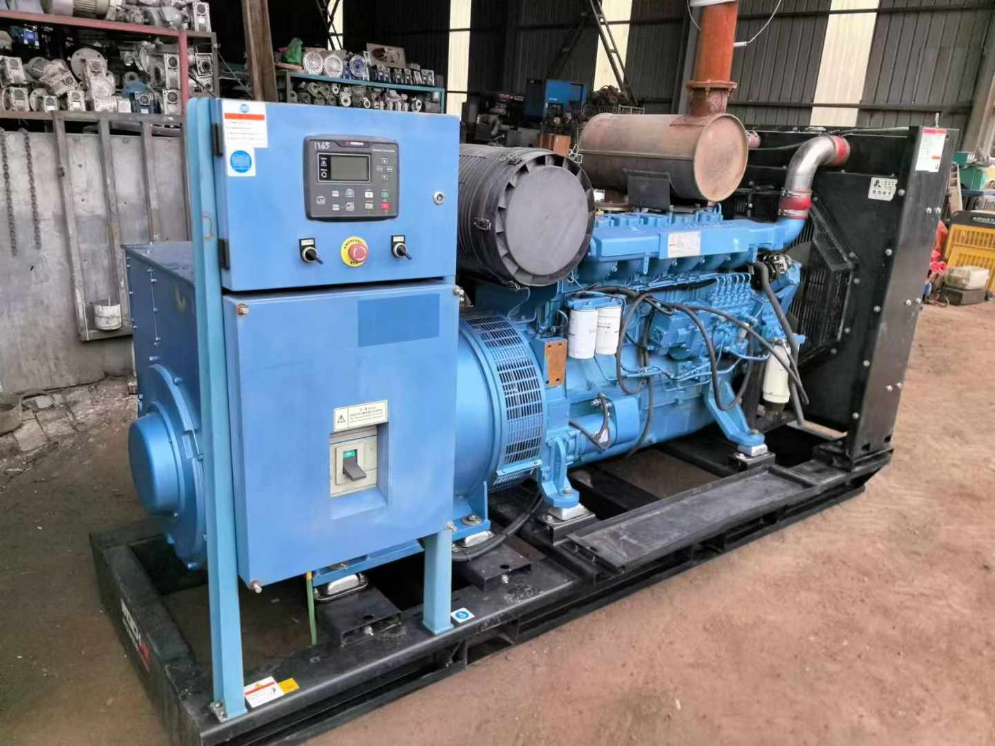 五峰500kW 柴油发电机组可带动设备功率的计算公式是什么?